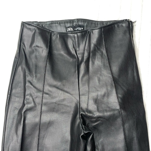 Zara Black High-Waisted Pants - Picture 3 of 9